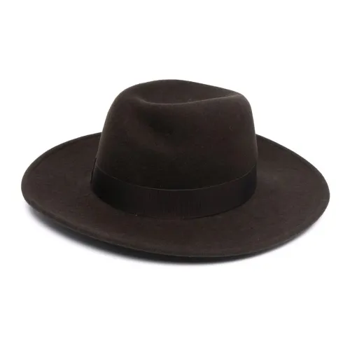 Borsalino Шерсть Цилиндры Женские Черный