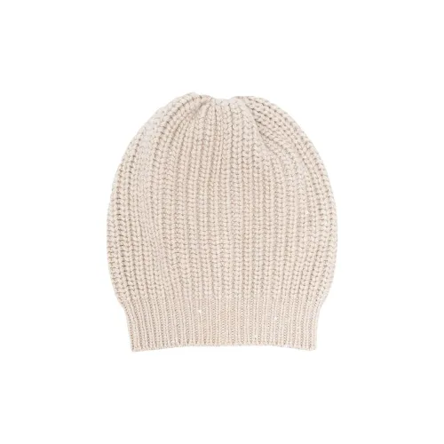 BRUNELLO CUCINELLI Кашемир Шапки-бини Женские Светло-розовый