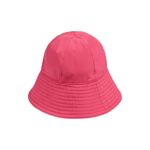 GUCCI Нейлоновая шляпа-ведро Розово-красная Женская
