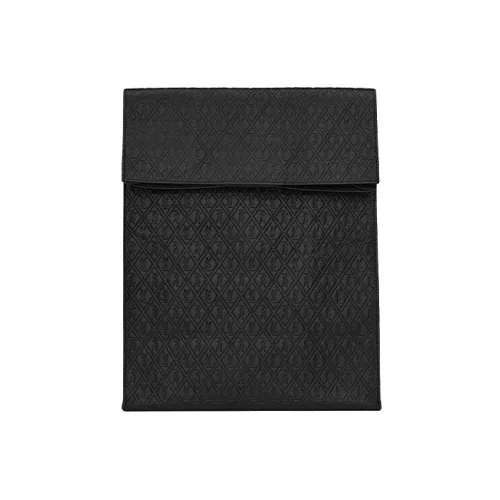 SAINT LAURENT Телячья кожа Клатч Мужской Черный