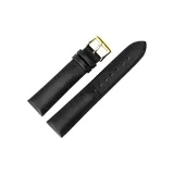Золотая пряжка, черная кожа