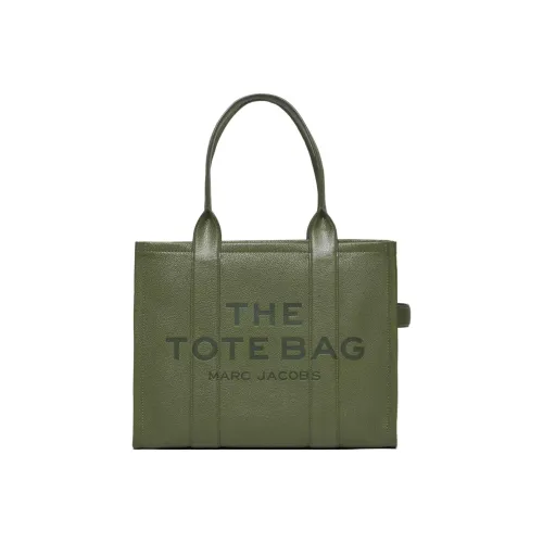 MARC JACOBS Full GRAIN LEATHER Тоут Сумка Сумка для покупок Сумка на плечо Сумка Большая Женская Оливково-зеленая
