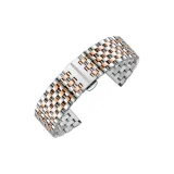 [Планшетный интерфейс] Семь бусин стальной браслет - розовое золото