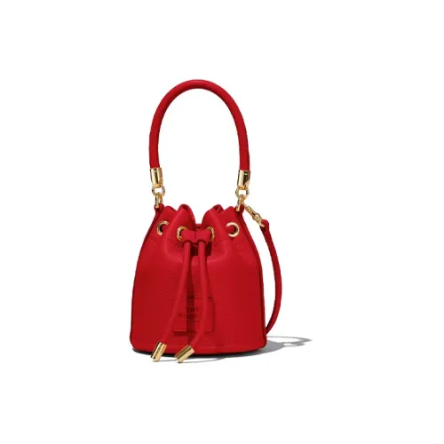 MARC JACOBS Кожа Ведрообразная Сумка через плечо Мини Женская Красная