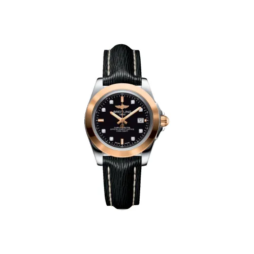 Breitling Кварцевый Movement Женские Часы 32 мм Черные