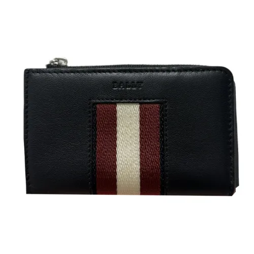 BALLY Кожа Держатель для визиток Мужской Черный