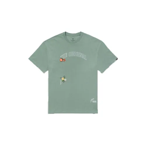 VANS Зеленая Унисекс Футболка