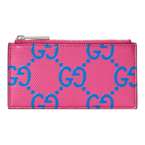 GUCCI Кожа Держатель для карт Держатель для карт Женский Розовый