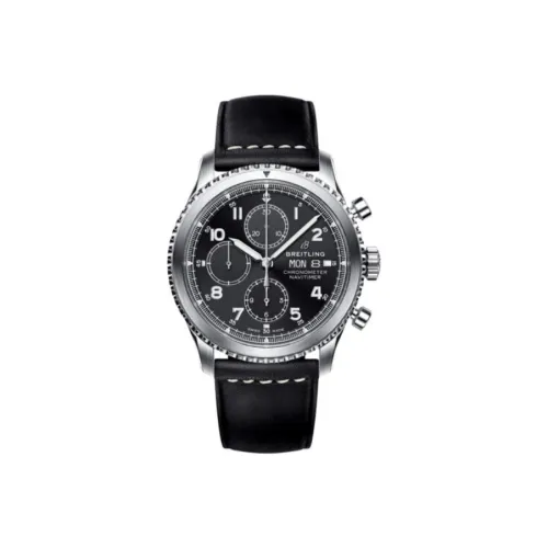 Breitling Автоматический Механический Часы Мужские 43 мм Черные