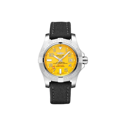 BREITLING Автоматический Механический Часы Мужские 45 мм Желтые