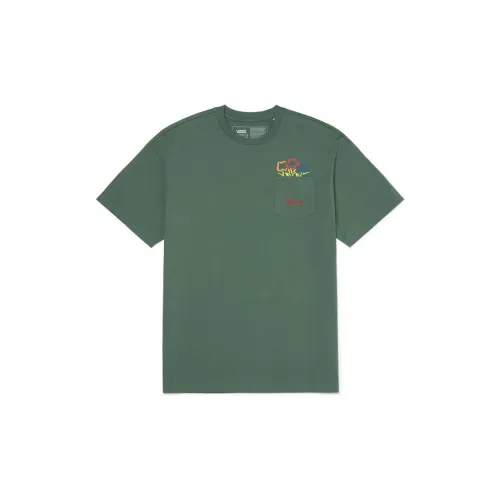 Vans Зеленый Мужской T-Shirt