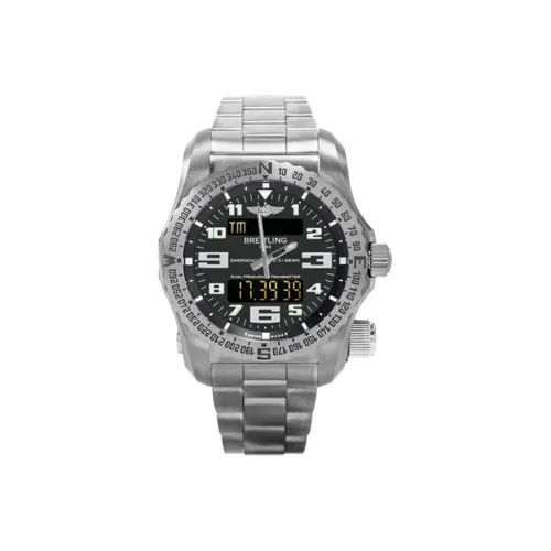 Breitling Кварцевый механизм Мужские часы Professional Collection 51 мм Черные