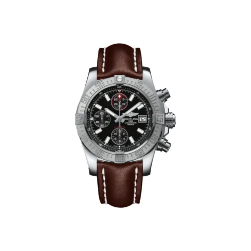 BREITLING Автоматический Механический Часы Мужские Avenger 43 мм Черные