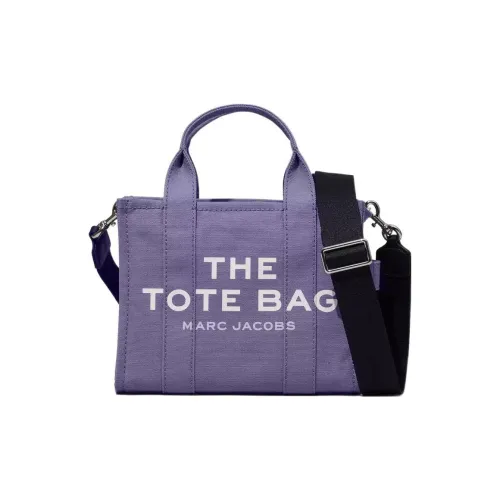 MARC JACOBS Холст Тоут Сумка Сумка для покупок Холст Сумка Сумка через плечо Мини Сумка Женская Рассветный фиолетовый