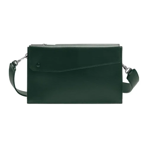 Valextra Pocket Коровья кожа Сумка через плечо Женская Зеленая