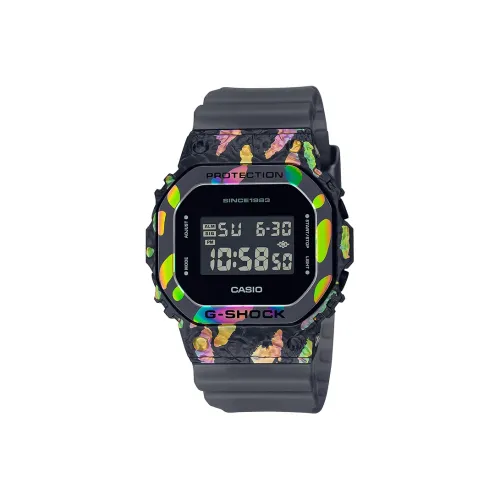 CASIO Кварцевый механизм Смольный ремешок Часы для мужчин Черный циферблат