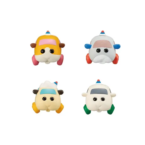 BANDAI Морская свинка Molcar Это IS PUI Molker. Счастливый Draw Целая коробка 4 шт