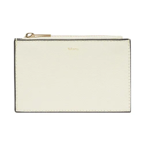 Valextra Кожа Кожаный Холдер для Карт Кошелек для Монет Мужской Белый