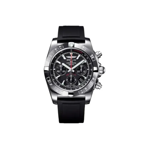 BREITLING Автоматический Механический Часы Мужские Mechanical Chronograph Collection 44mm*16,95mm Черные