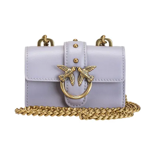 PINKO Кожа Сумка через плечо Маленькая Женская Светло-фиолетовая