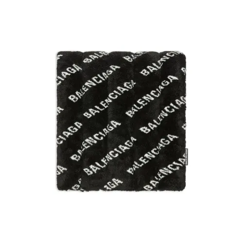 BALENCIAGA Полиэфирный трикотаж Шарфы Черный Женские