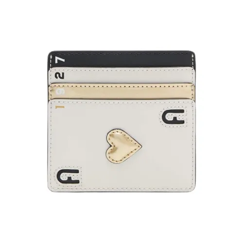 Furla King Телячья кожа Лакированная кожа Ткань Картхолдер Маленький Женские Белый Черный Золотой Многоцветный