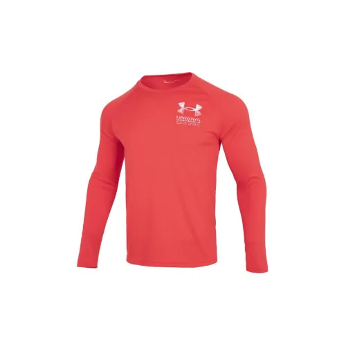 Under Armour Velocity Красный Мужская Футболка