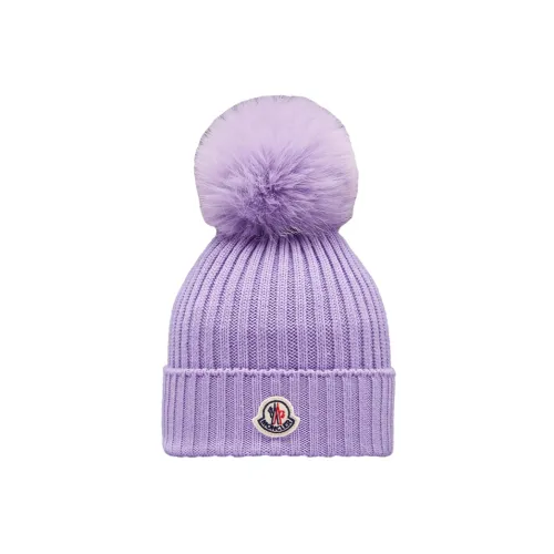 Moncler Шерстяные Шапки Фиолетовый Детский