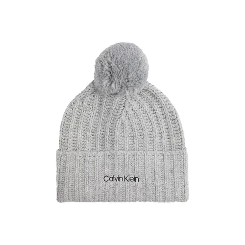 Calvin Klein Вязаные Шапки Серые Женские