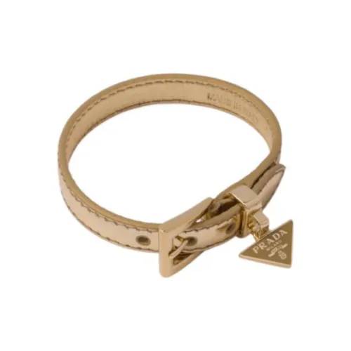 PRADA Кожа Нарукавные повязки Золотой Женские