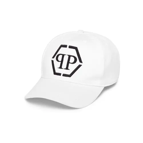 PHILIPP PLEIN Хлопок Бейсболка Белая Унисекс