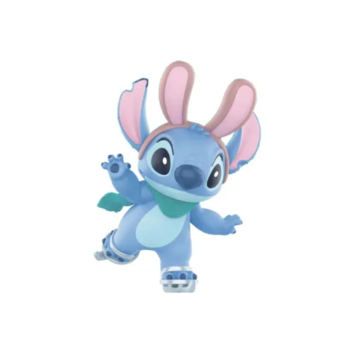 Miniso Стич Disney Lilo Stitch Bunny Winter Story Collection Mystery Box 3 Pack целая коробка 6 шт