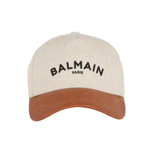 BALMAIN Кепки Бежевый/Умбра Женские