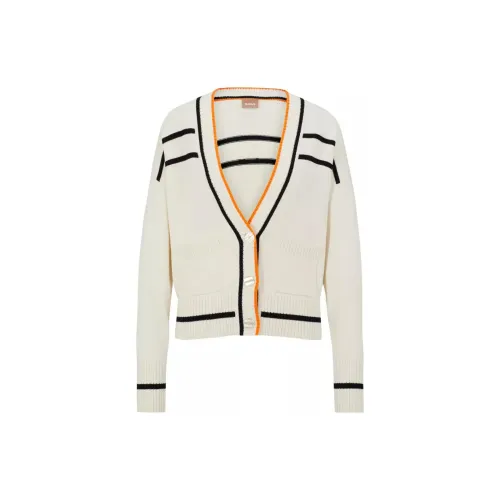 HUGO BOSS Белый Женские Трикотаж