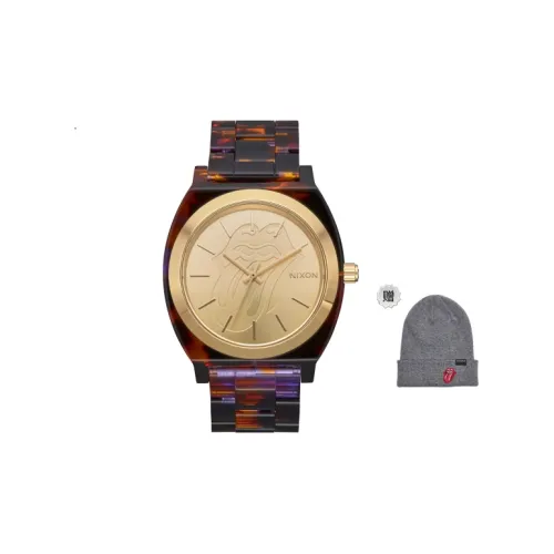 NIXON Наручные часы Кварцевый механизм Смольный ремешок Многоцветный циферблат Унисекс A1359