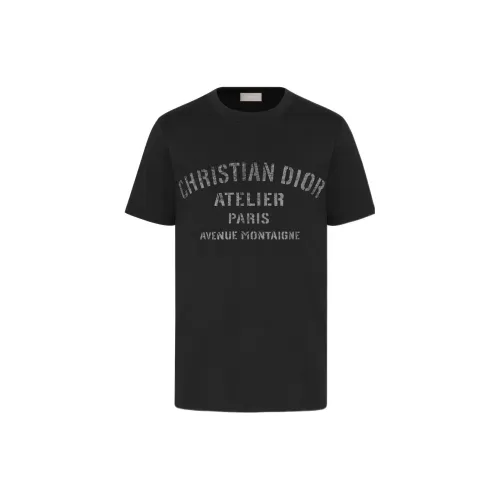 DIOR CHRISTIAN DIOR ATELIER Черные Мужские Рубашки T