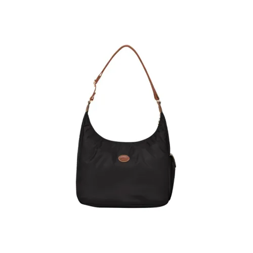 LONGCHAMP Le Pliage Холст Crescent Half Moon Холст Сумка через плечо Сумка на плечо Сумка через плечо Женская Черная