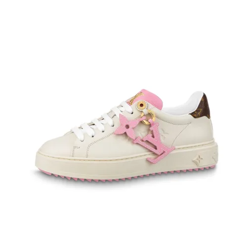 LOUIS VUITTON Time Out Low Топ Casual Женский Бежевый Китай Ограниченная серия