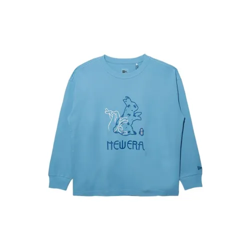 New Era Синий Унисекс Футболка