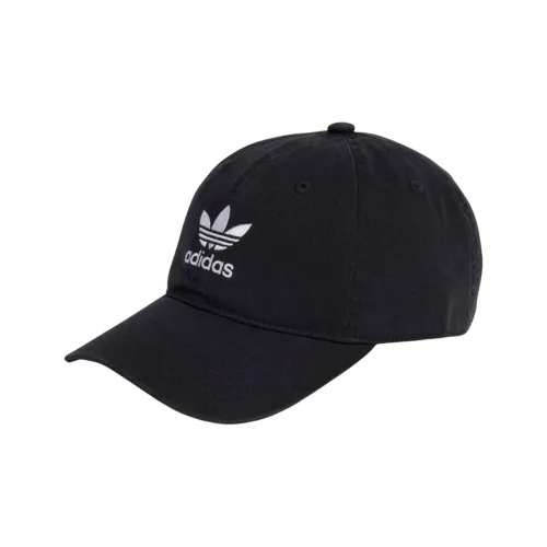 Adidas Хлопок Кепки Унисекс Черный