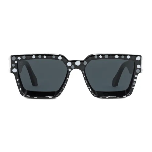 LOUIS VUITTON Пластиковая оправа Квадратные Солнцезащитные очки Женские