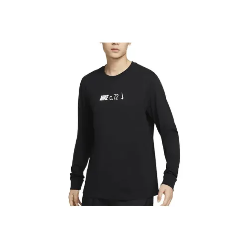 Nike Мужские черные футболки