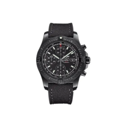 Breitling Автоматический Механический Часы Мужские Черный Циферблат