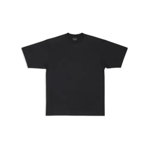 Balenciaga FW22 T-Shirt Loose Fit Men's Black Баленсиага FW22 T-Рубашка Свободного кроя Мужская Черная