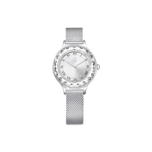 Swarovski Наручные часы Кварцевый механизм Металлический ремешок Серебристый циферблат Женские часы 5650039