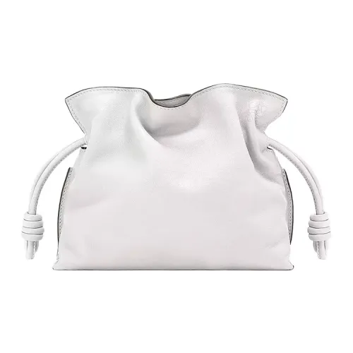 LOEWE Nappa Коровья кожа Одно плечо Через плечо Клатч Мини Women's White