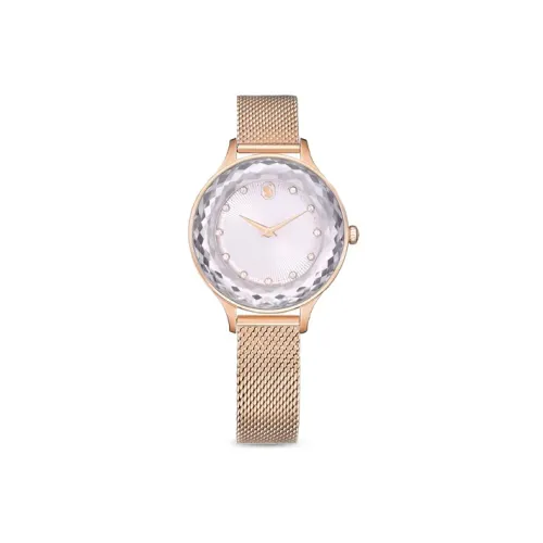 Swarovski Наручные часы Кварцевый механизм Металлический ремешок Белый циферблат Женские 5650011