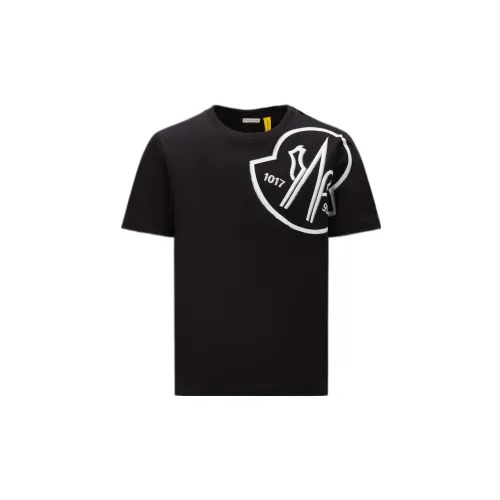 MONCLER GENIUS MONCLER GENIUS 1017 ALYX 9SM Черный Унисекс T Рубашки