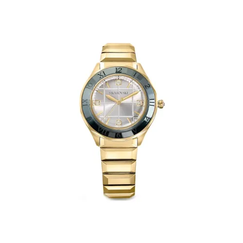 Swarovski Watch Кварцевый механизм Нержавеющая сталь Ремешок Серый циферблат Унисекс 5635450