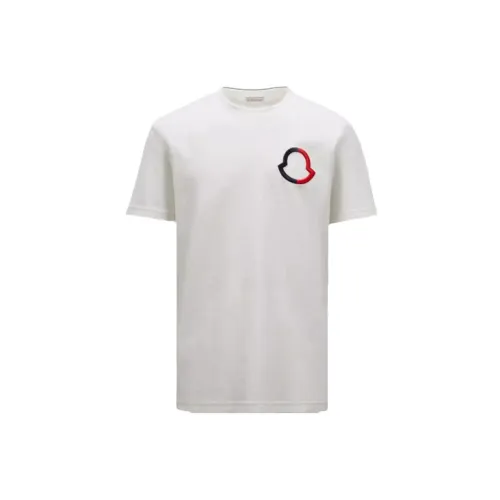 MONCLER SS22 Белый Мужской T-Рубашки